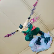 實拍⬆️台灣現貨 海賊王 踏雲三刀流索隆 港版 公仔 擺件 硬盒