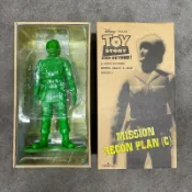 Toy Story 玩具總動員 綠兵 小綠人 3-mix how2work 12寸 軟膠 可動 關節 軍人 士兵 kk