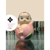 ArtLife @ 三井銀行 日本昔話 桃太郎 貯金箱 BANK ソフビ人形 昭和レトロ 桃太郎