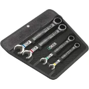 (店+)【Wera】特價 德國工藝 頂級工具Wera 小丑JOKER系列防滑梅開棘輪扳手-4件組