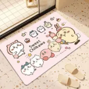 ❤️台灣出貨❤️熱賣/免運❤️浴室吸水腳墊進門地墊衛生間臥室防滑耐髒地毯家用廁所門口墊子
