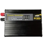 【麻新電子】PI-300+ 12V 300W模擬正弦波電源轉換器(DC12V轉AC110V)