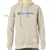 champion 灰 連帽 tee hoodie