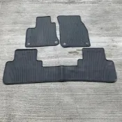 【猴野人】PORSCHE 保時捷 Cayenne凱宴『舊2012年/新2018年』汽車腳踏墊，橡膠材質 耐磨抗污，防塵墊