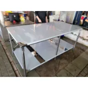 全新客製白鐵工作台大尺寸6尺×3尺×高80二層