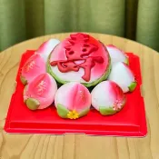 祝壽 壽桃禮盒組