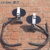 防滑包膠腳扣鐵鞋電工登桿腳爬包膠水泥桿電桿電工維修工具腳扣帶