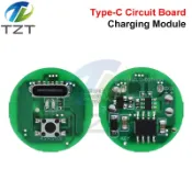 5W10瓦LED三檔驅動板線路板DIY配件電路板TYPE-C充電模塊 強光