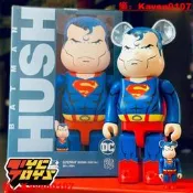 【小七模型】【TYCTOYS】現貨 BE@RBRICK400%+100%SUPERMAN超人HUSH積木熊暴力