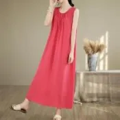【韓國K.W.】韓國空運新款甜蜜愛麗絲萬年不敗款洋裝(小香風/輕量涼感/背心裙/休閒/日系/通勤/渡假)