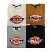 DICKIES 中間 LOGO 刷毛 長袖 黑 灰 土黃 米白 大學T 男女 基本款 韓國公司貨 DOT聚點