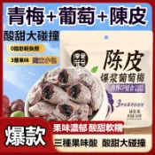 🔥現台發貨 獨立小包裝 爆漿陳皮葡萄梅梅子青梅葡萄 休閑零嘴 孕婦零食 酸甜蜜餞青梅子酸甜可口 解膩零嘴小包零食