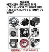 軸流/離心 散熱風扇 風機 R2E250-AS50-39 渦輪鼓風機 R2E180-CB28-14 滾珠軸承 含油軸承