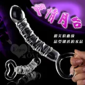 愛情月台‧螺旋纏繞拉拉環水晶玻璃棒NO.501301
