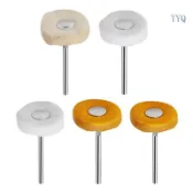 YYQ 布氈拋光拋光輪帶 2 35-3mm 柄用於旋轉工具