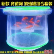 【幸運】懸浮款育苗網繁殖罐組合密網產房孔雀魚苗套裝錦鯉卵生幼魚孵化盒免運