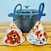 Pinkoi 代購 - 三角鍋墊 staub 鑄鐵鍋 琺瑯鍋 隔熱鍋墊 手套