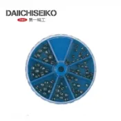 【獵漁人】 日本製第一精工 DAIICHISEIKO 咬鉛盒 橢圓割鉛 釣魚鉛錘 鉛