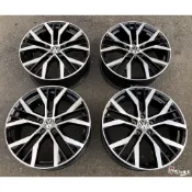二手/中古鋁圈 福斯 VW 19吋 5孔112 原廠 黑車面 GOLF 5 6 7 7.5 R GTI VAG 大P