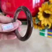 台灣現貨18圍56mm天然樹化玉手鐲，圓骨鐲骨鐲，木化玉，矽化木手鐲手環