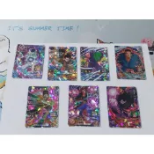七龍珠英雄 大爆炸任務 第7彈 第8彈 三星卡 弗力札 孫悟天：超宇宙 比克 人造人8號 蓋洛博士 超17號 達列斯