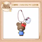 ｜M.aki日本代購｜現貨 小熊學校 × Hello Kitty PVC立體吊飾 4930972625177 三麗鷗