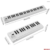【新品】61鍵可折疊電子琴多功能電子P