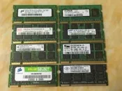 滿299發貨原裝DDR2 667 1G筆記型電腦記憶體PC2-5300S 533 800 支持2G雙通
