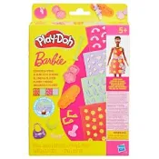 PlayDoh 培樂多 - 芭比娃娃時尚設計師 印花黏土補充組(花朵和花卉)