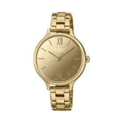 CASIO 卡西歐 SHEEN 華麗鏡面 輕薄閃耀 藍寶石水晶玻璃 閃耀金 SHE-4560G-9A_32.1mm