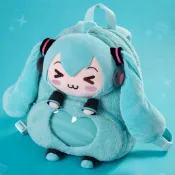 【吉兒龐克】刺繡毛絨娃娃玩偶痛包後背包(初音未來)正版授權周邊動漫電玩二次元【J1L7312】