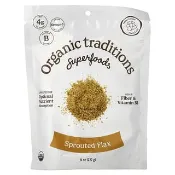 【iHerb】Organic Traditions, 發芽亞麻籽粉，8 盎司（227 克）