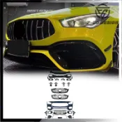 【品質保障】適用於20-IN款Benz賓士 CLA W118 CLA45前保桿後保桿總成 後下巴 尾飾管 大包圍套件