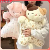 臺灣熱賣✨限時免運✨玩偶安撫抱枕 大象毛絨 玩具娃娃 女生睡覺靠枕 上班族午休枕 生日禮物 交換禮物必備