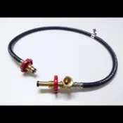 【台製】側邊雙瓶連接管 瓦斯管 調整器 中開關 側開關 雙瓶 連接 開關 安全 認證 高壓 止逆 防逆 桶裝 液化 瓦斯