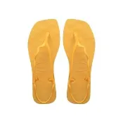 【havaianas 哈瓦仕】涼鞋 女鞋 拖鞋 夾腳拖 時尚 鑽石切割 Soleil 黃 4148977-5559W(哈瓦士)