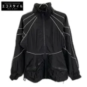【DOKODEMO】Alexander Wang 1WC2222355 黑色連帽尼龍運動外套 S 碼 [二手]