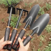 除草工具 園藝工具 鏟子 鋤頭 耙子 翻土工具 種花 種菜 盆栽 園藝用品 鐵鏟 釘耙 挖土神器 農用 趕海 挖蛤蜊園藝
