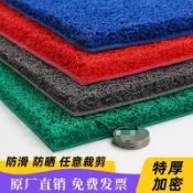 【桃園出貨】門口地墊加厚塑料絲圈腳墊大門口防滑防水地毯家用入戶門墊可裁剪