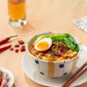 【栗園米食】國宴粄條 | 辣味炸醬粄條 4入