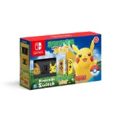 絕版 限量收藏Switch皮卡丘寶可夢同捆包 9成新（有原盒、精靈球、遊戲片）可驗機