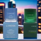 LANEIGE蘭芝水亮補水睡美人(升級版)70ml／CICA積雪草晚安凍膜(60ml)款式可選【小三美日】D747821