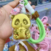 💎金福源珠寶💎公主請髮財熊貓開心熊貓髮財熊貓鑰匙扣 禮品 禮物2026年新年快樂 禮品 禮物 有貨 盡快發貨