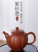 協貿國際日用品生活1館 紫砂壺茶壺單人功夫茶具套裝朱泥壺家用泡茶大小容量西施茶壺