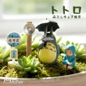 《AsFun》龍貓公仔四件組 小梅 龍貓 微景觀擺件 魚缸造景 水族裝飾 生態缸 宮崎駿周邊 療癒小物 蛋糕裝飾 生態瓶