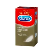 【蝦皮直營】Durex杜蕾斯 超薄裝衛生套12入X1盒 避孕套 潤滑 螺紋 凸點 輕薄幻影 飆風碼 雙悅愛潮
