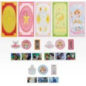 庫洛魔法使 一番賞 透明牌篇 Charmful collection G賞 小筆記本 貼紙組