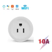 天天優選百貨 優品塗鴉Alexa插頭i-Fi智能插座Us 10A適配器無線遙控電源能量監測器生活應用程式與亞馬遜谷歌開關配合使用