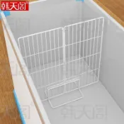 購滿99出貨 可開發票 冰櫃分隔欄隔斷分格冷櫃內置物架冷凍分區隔板單面隔層架子分割網
