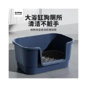 (店+)【萌寵必備社+】考拉胖胖超大號狗廁所浴缸式防尿濺易清洗鐵網狗便盆中大型犬尿盆